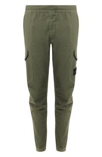 Хлопковые брюки-карго Stone Island