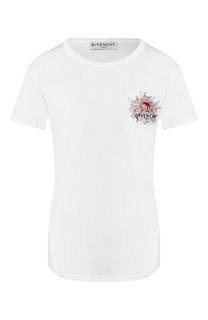 Хлопковая футболка Givenchy