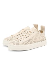 Текстильные кеды Lauren Chloé