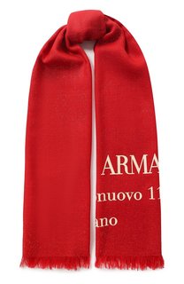 Шерстяной шарф Giorgio Armani