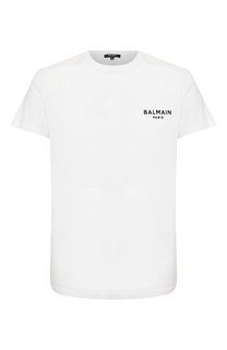 Хлопковая футболка Balmain