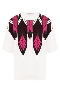 Хлопковая футболка Valentino