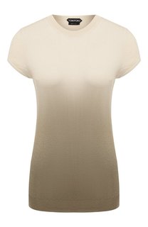 Топ из смеси кашемира и шелка Tom Ford