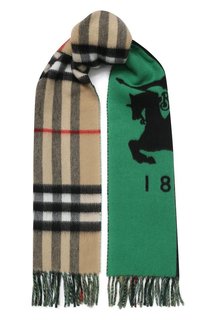 Шарф из смеси шерсти и кашемира Burberry