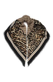 Платок из смеси шерсти и шелка Burberry