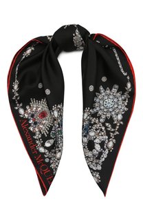 Шелковый платок Alexander McQueen