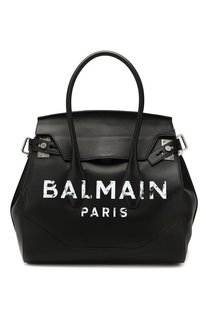 Кожаная сумка-тоут Balmain