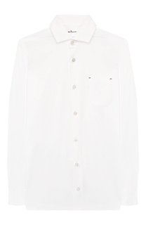 Хлопковая рубашка Kiton