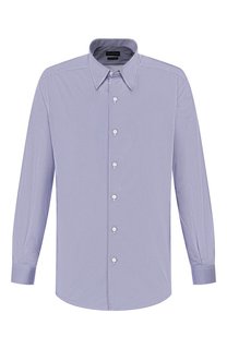 Хлопковая рубашка Ermenegildo Zegna