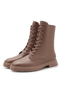 Кожаные ботинки Stuart Weitzman