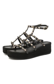 Кожаные сандалии Valentino Garavani Rockstud Valentino
