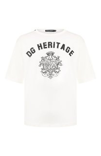 Хлопковая футболка Dolce & Gabbana