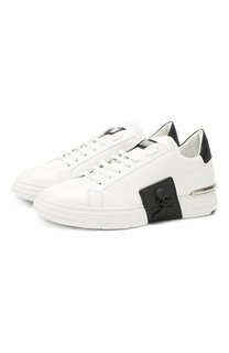Кожаные кеды Philipp Plein