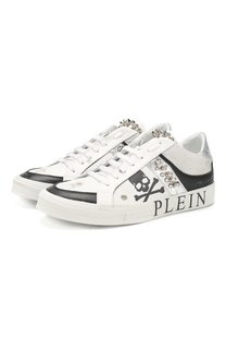 Кожаные кеды Philipp Plein