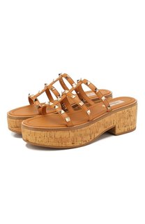 Кожаные сабо Valentino Garavani Rockstud Valentino