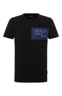 Хлопковая футболка Z Zegna