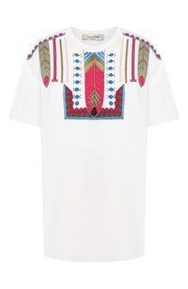 Хлопковая футболка Valentino