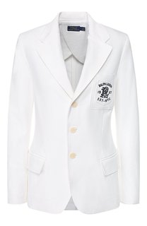 Хлопковый жакет Polo Ralph Lauren