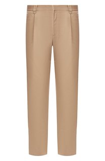 Брюки из смеси хлопка и кашемира Brioni