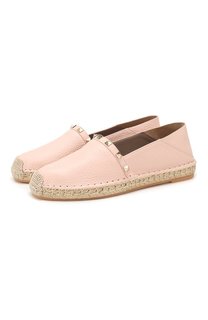 Кожаные эспадрильи Valentino Garavani Rockstud Valentino