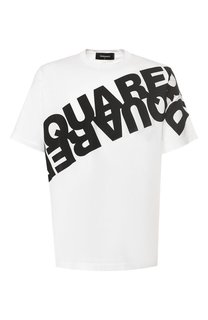 Хлопковая футболка Dsquared2