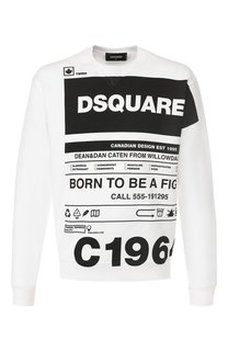 Хлопковый свитшот Dsquared2