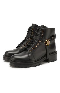 Кожаные ботинки Priska Balmain