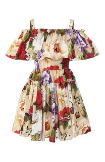 Хлопковое платье Dolce & Gabbana