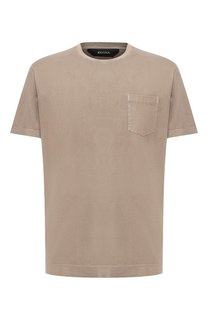 Хлопковая футболка Z Zegna