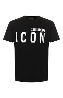 Хлопковая футболка Dsquared2