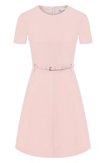 Платье с поясом REDVALENTINO