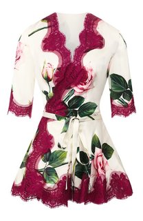 Шелковая блузка Dolce & Gabbana