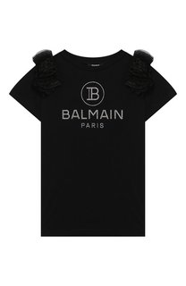 Хлопковая футболка Balmain