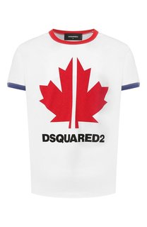 Хлопковая футболка Dsquared2