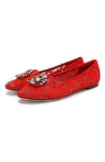 Кружевные слиперы Rainbow Lace Dolce & Gabbana