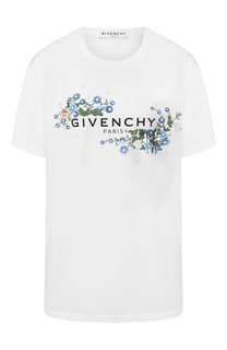 Хлопковая футболка Givenchy