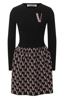 Платье из вискозы Valentino