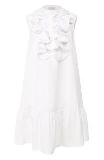 Хлопковое платье Alexander McQueen