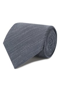 Галстук из смеси шелка и льна Brioni