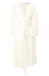 Шелковое платье Alexander McQueen