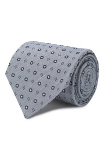 Галстук из смеси шелка и льна Brioni