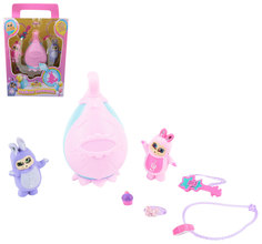 Игровой набор Пушастик mini Вечеринка с 3 пушастиками Т16328 1TOY