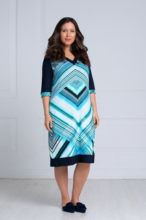 Платье женское Laete 56272-2 голубое M