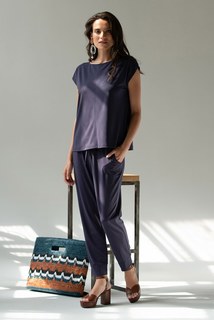 Блуза женская Laete 60424-2 фиолетовая S