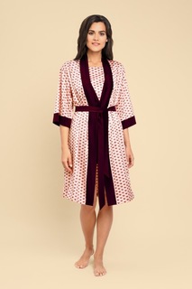 Халат женский Laete 60340 розовый XS