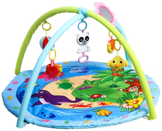 Развивающий коврик Сказочное побережье, с погремушками Sima-Land