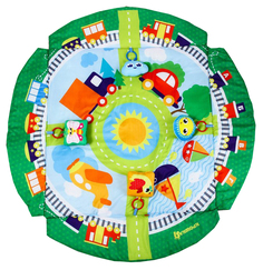 Развивающий коврик - манеж Транспорт, D85см Крошка Я