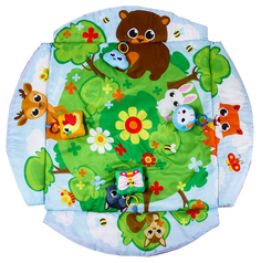 Развивающий коврик - манеж Лучшие друзья, D85см Крошка Я