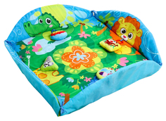 Развивающий коврик - манеж Зверята, D85см Крошка Я