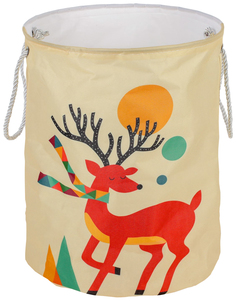 Корзина для хранения игрушек Олень 35×35×45 см Sima-Land